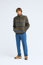 Billabong Boundary Mock Neck Men's Fleece | Raven | Surfwax