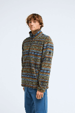 Billabong Boundary Mock Neck Men's Fleece | Raven | Surfwax