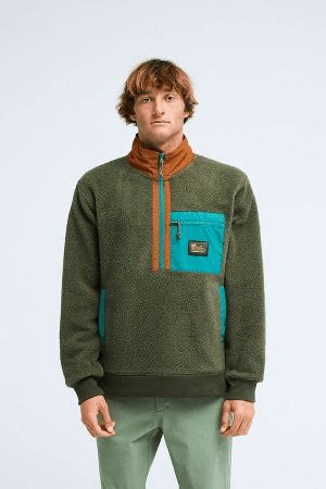Billabong Boundary Shore Men's Fleece | Caramel Cafe | Surfwax