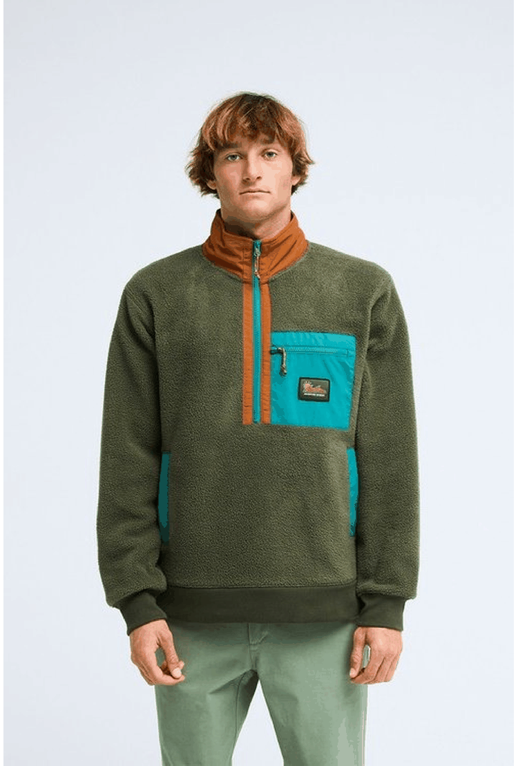 Billabong Boundary Shore Men's Fleece | Caramel Cafe | Surfwax