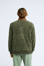 Billabong Boundary Shore Men's Fleece | Caramel Cafe | Surfwax