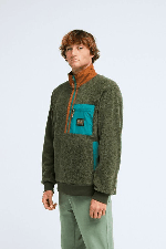 Billabong Boundary Shore Men's Fleece | Caramel Cafe | Surfwax