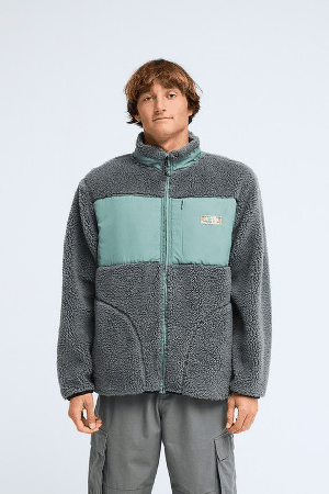 Billabong Canyon Trail Men's Fleece | Pewter | Surfwax