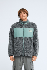 Billabong Canyon Trail Men's Fleece | Pewter | Surfwax