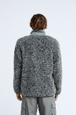 Billabong Canyon Trail Men's Fleece | Pewter | Surfwax