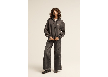 Billabong Familiar Roads Women's Hoodie | Off Black | Surfwax