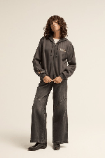 Billabong Familiar Roads Women's Hoodie | Off Black | Surfwax