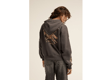 Billabong Familiar Roads Women's Hoodie | Off Black | Surfwax