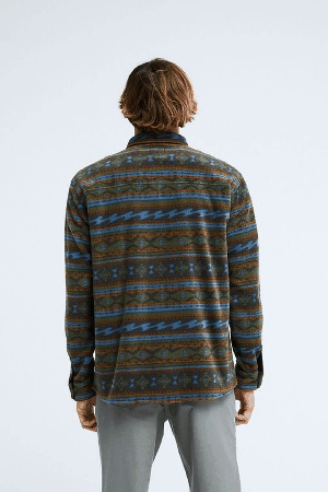 Billabong Furnace Polar Men's Fleece | Raven | Surfwax