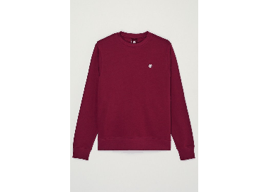 Element Icon Embroidery Cr Men's Sweatshirt | Zinfandel | Surfwax