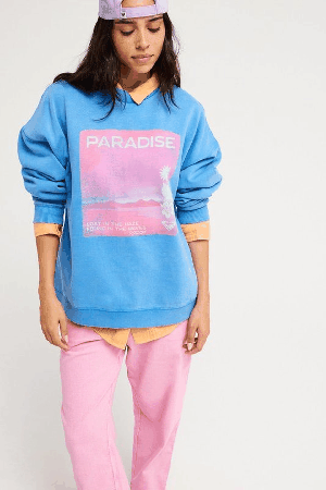 Roxy Lineup Women's Sweatshirt | Super Sonic | Surfwax
