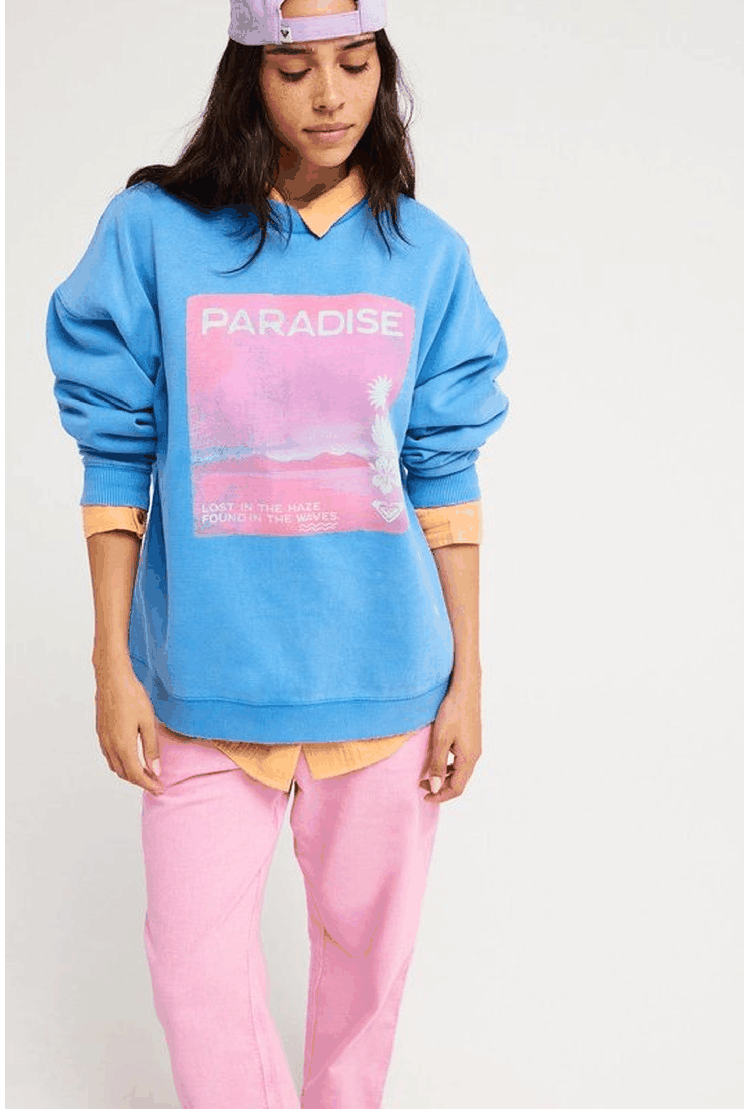 Roxy Lineup Women's Sweatshirt | Super Sonic | Surfwax