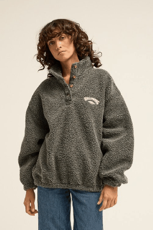 Billabong Run The Road Women's Fleece | Off Black | Surfwax