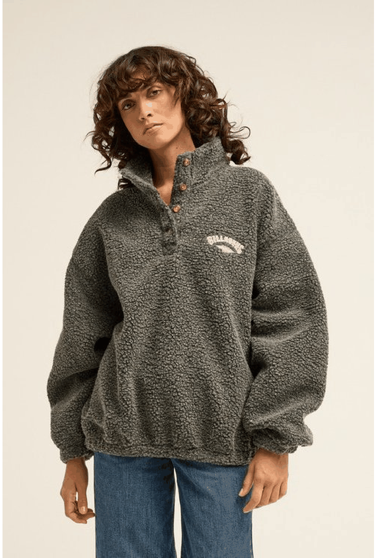 Billabong Run The Road Women's Fleece | Off Black | Surfwax