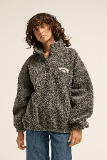 Billabong Run The Road Women's Fleece | Off Black | Surfwax