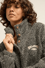 Billabong Run The Road Women's Fleece | Off Black | Surfwax