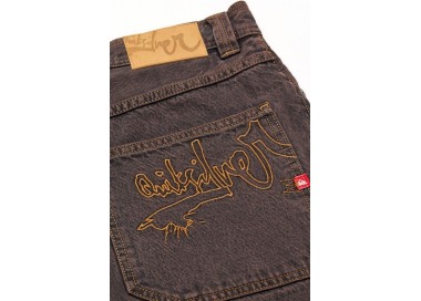 Quiksilver Young Guns Denim Men's Jeans | Black Black Tint Brown | Surfwax
