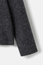 Elvine Jens Men's Overshirt | Dark Grey Melange | Surfwax