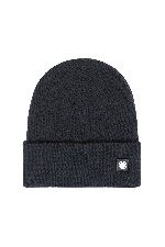 Element Mid Icon Rib Unisex Beanie | Flint Black | Surfwax