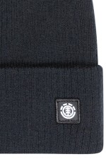 Element Mid Icon Rib Unisex Beanie | Flint Black | Surfwax