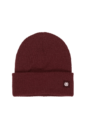 Element Mid Icon Rib Unisex Beanie | Zinfandel | Surfwax