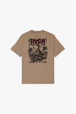 RVCA Cobra Empire Men's T-Shirt | Khaki | Surfwax