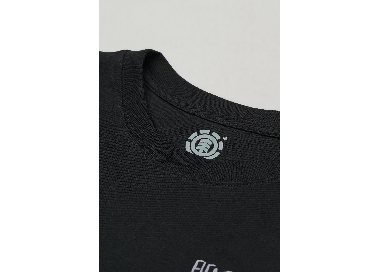 Element Couching Men's T-Shirt | Flint Black | Surfwax