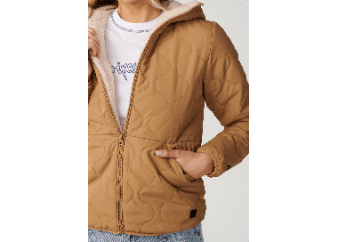 RipCurl Anti-Series Anoeta Classic Moteriška Striukė | Brown | Surfwax