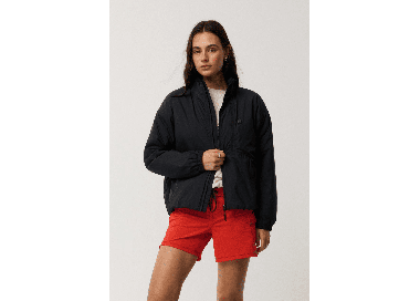 RipCurl Search Series Packable Puffer Moteriška Striukė | Black | Surfwax
