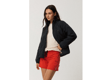 RipCurl Search Series Packable Puffer Moteriška Striukė | Black | Surfwax