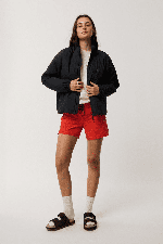 RipCurl Search Series Packable Puffer Moteriška Striukė | Black | Surfwax