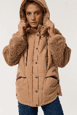 RipCurl Search Series Splice Puffer Women's Jacket | Brown | Surfwax