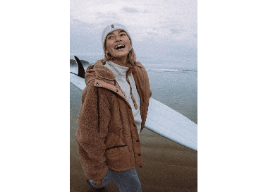 RipCurl Search Series Splice Puffer Women's Jacket | Brown | Surfwax