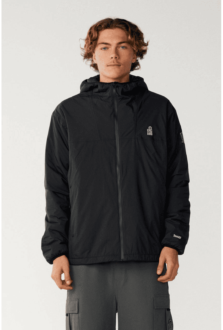 RipCurl Search Series Packable Puffer Men's Jacket | Black | Surfwax