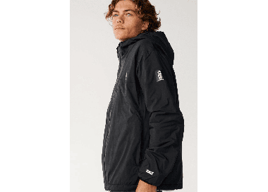 RipCurl Search Series Packable Puffer Men's Jacket | Black | Surfwax