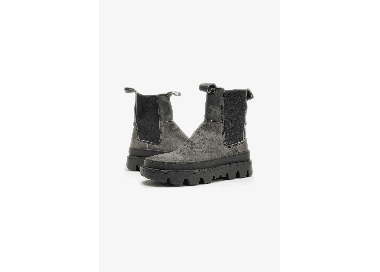 Satorisan Unalome Elastics Premium Women's Boots | Color Khakies Black | Surfwax