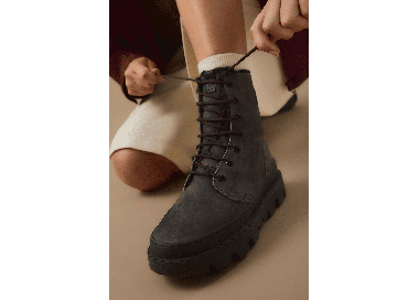 Satorisan Unalome Laces Premium Wool Women's Boots | Color Khakies Black | Surfwax