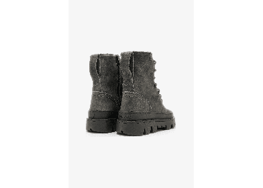 Satorisan Unalome Laces Premium Wool Women's Boots | Color Khakies Black | Surfwax
