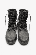 Satorisan Unalome Laces Premium Wool Women's Boots | Color Khakies Black | Surfwax