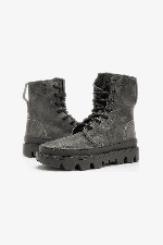 Satorisan Unalome Laces Premium Wool Women's Boots | Color Khakies Black | Surfwax