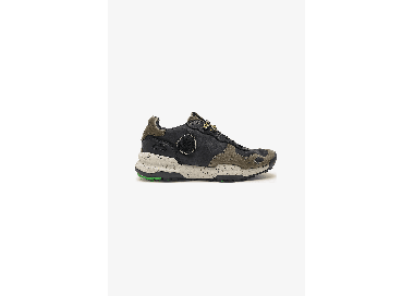 Satorisan Chacrona Premium Men's Sneakers | Color Black Khaki | Surfwax