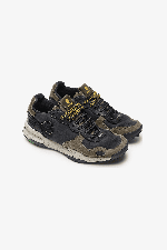 Satorisan Chacrona Premium Men's Sneakers | Color Black Khaki | Surfwax