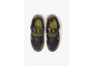 Satorisan Chacrona Premium Men's Sneakers | Color Black Khaki | Surfwax