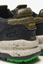 Satorisan Chacrona Premium Men's Sneakers | Color Black Khaki | Surfwax