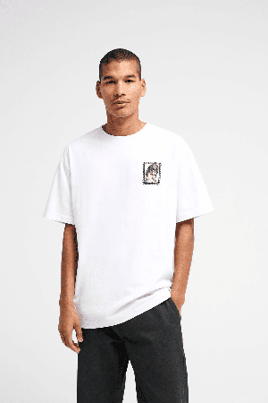 RVCA Barba Bangles Men's T-Shirt | White | Surfwax