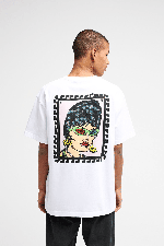 RVCA Barba Bangles Men's T-Shirt | White | Surfwax
