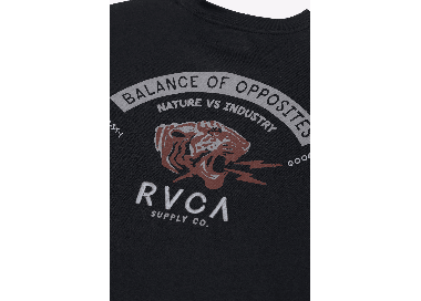 RVCA Bengal Supply Men's T-Shirt | Black | Surfwax
