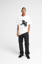 RVCA Horton Raven Men's T-Shirt | Antique White | Surfwax