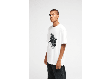RVCA Horton Raven Men's T-Shirt | Antique White | Surfwax