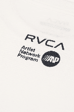 RVCA Horton Raven Men's T-Shirt | Antique White | Surfwax